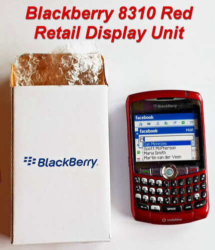 Blackberry 8310 red - blackberry, curve
